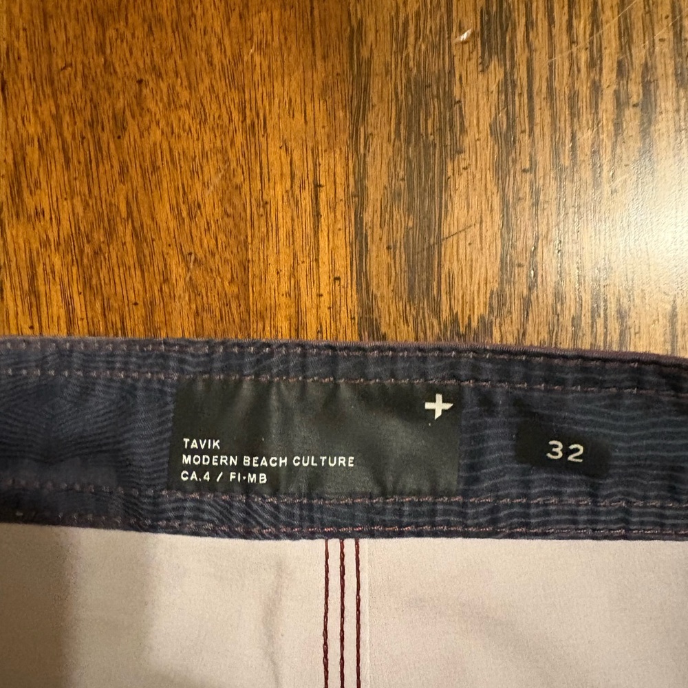 Tavik Men's Dusty Rose Swim Board Shorts - Picture 3 of 5